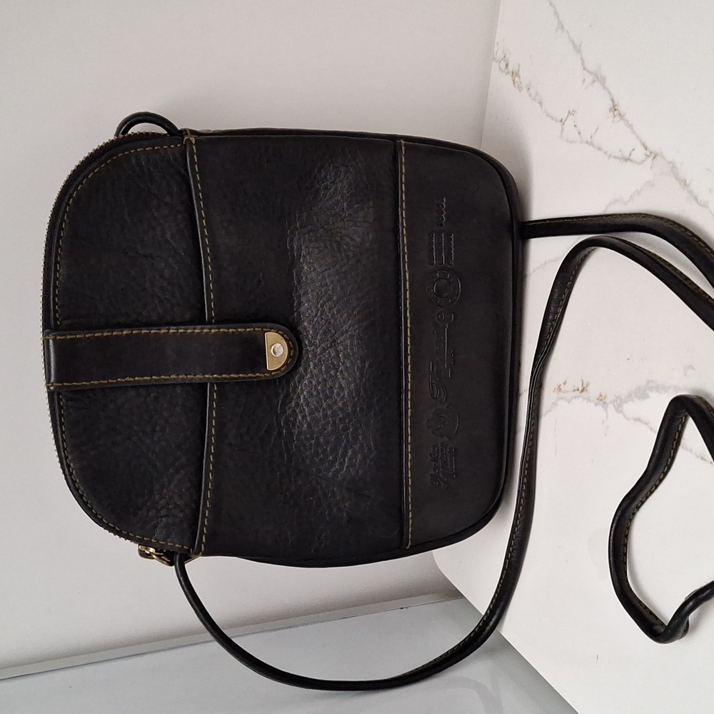 Fossil leather crossbody bag